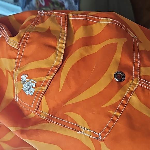 Caribbean Joe men Floral Print Swim Trunk XXL - Picture 2 of 7